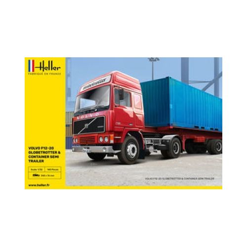 F12-20 Globetrotter & Container semi trailer  1:32 - 3