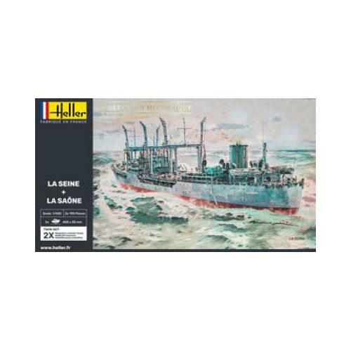 LA SEINE + LA SAONE TWINSET  1:400 - 3