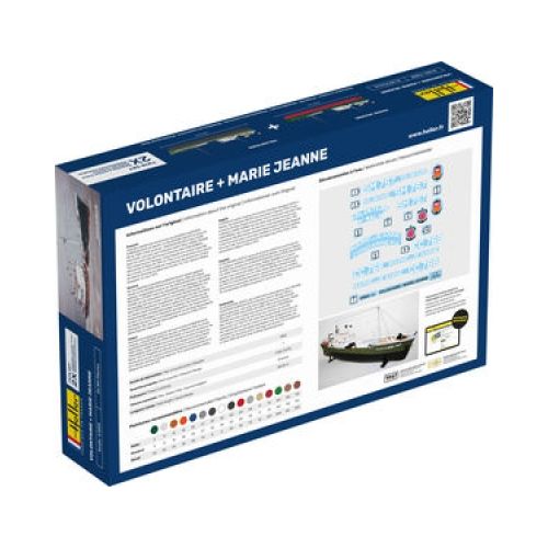 Trawler VOLONTAIRE MARIE + MARIE JEANNE Twinset  1:200 - 2