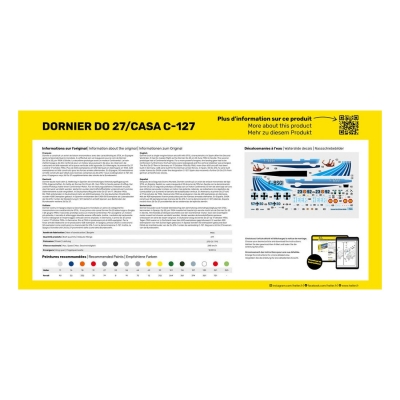 STARTER KIT DO27/CASA C-127  1:72 - 4