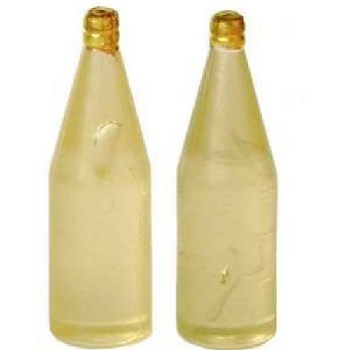 Saftflasche ohne Etikett - Hellgelb 1L