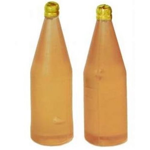 Saftflasche ohne Etikett - Orangefarben 1L