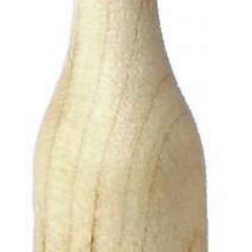 Holz Flasche 4 cm 1:10