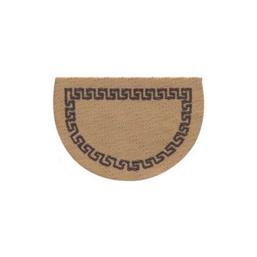 Fußmatte 7 x 3,5 cm halbrund