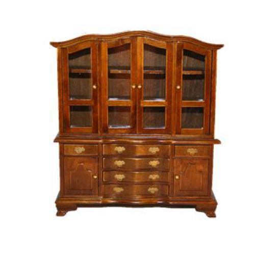 Esszimmer Büffet Holz mittelbraun  1:12