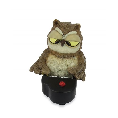 Dekofigur  Eule Klavierspieler