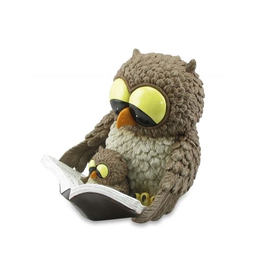 Dekofigur  Eule Super Oma Enkel