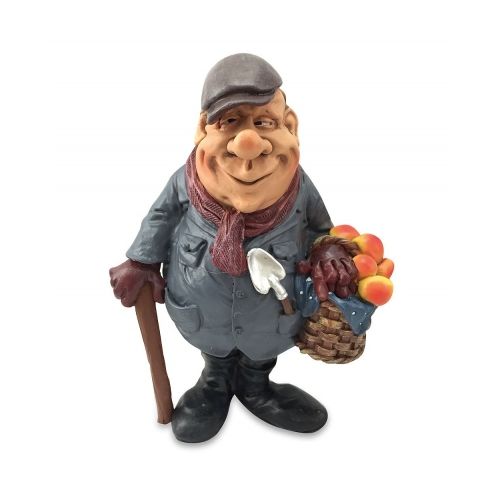 Dekofigur  Berufe Pilzesammler