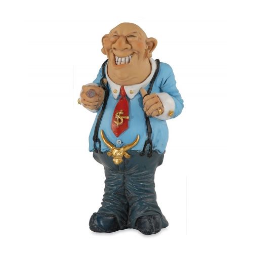 Dekofigur  Berufe Manager stehend