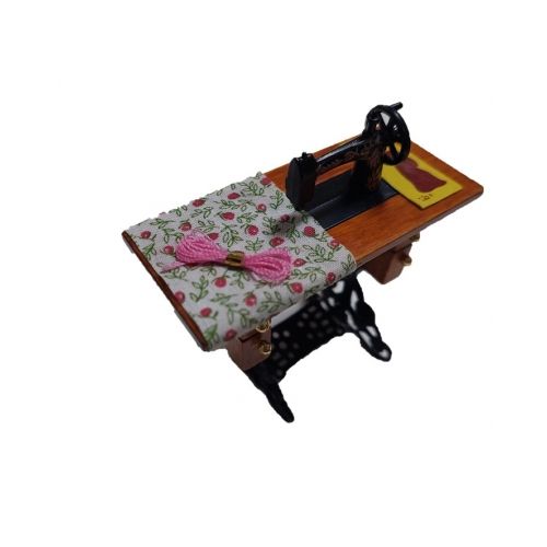 Schneidertisch mit Nähmaschine 8 cm - 3