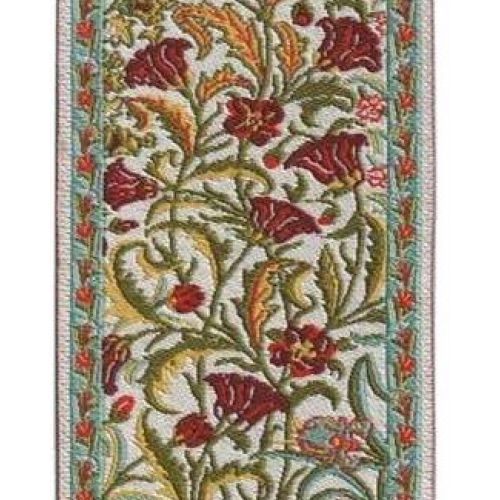 Teppich mit Tiermotiv 4,5 x 8 cm Blumenmotiv