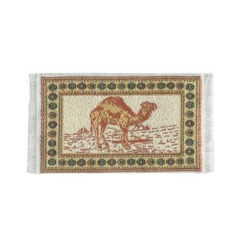 Teppich mit Tiermotiv 4,5 x 8 cm Kamel