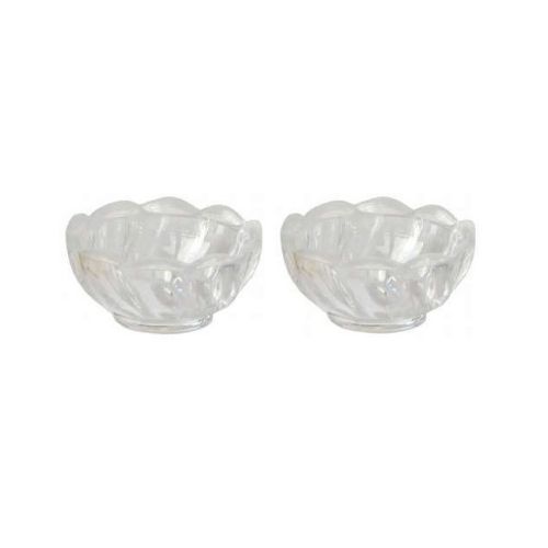 2er Set Glasschale  1,5 cm