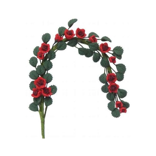 Rosen-Ranken rot 16 cm Länge