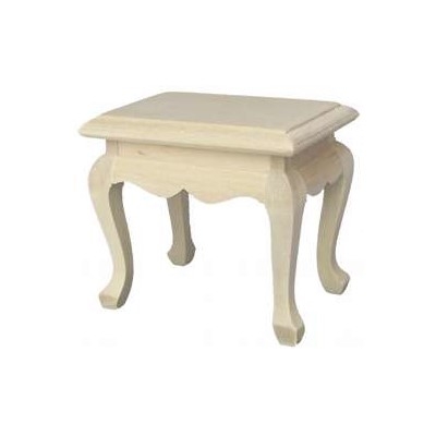 Kleiner Tisch / Hocker natur 6x5,5x4cm