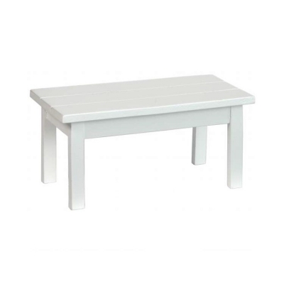 Gartentisch weiß 13 cm