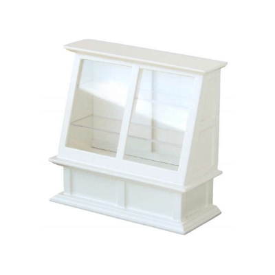 Vitrine weiß lackiert