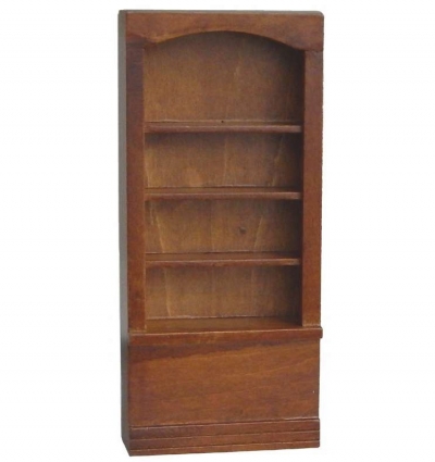 Bücherregal Antiklbraun 18 cm 1:12