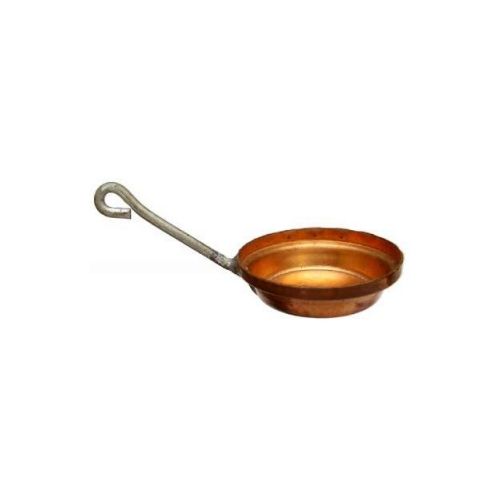 Kupferpfanne 3 cm mit Stiel
